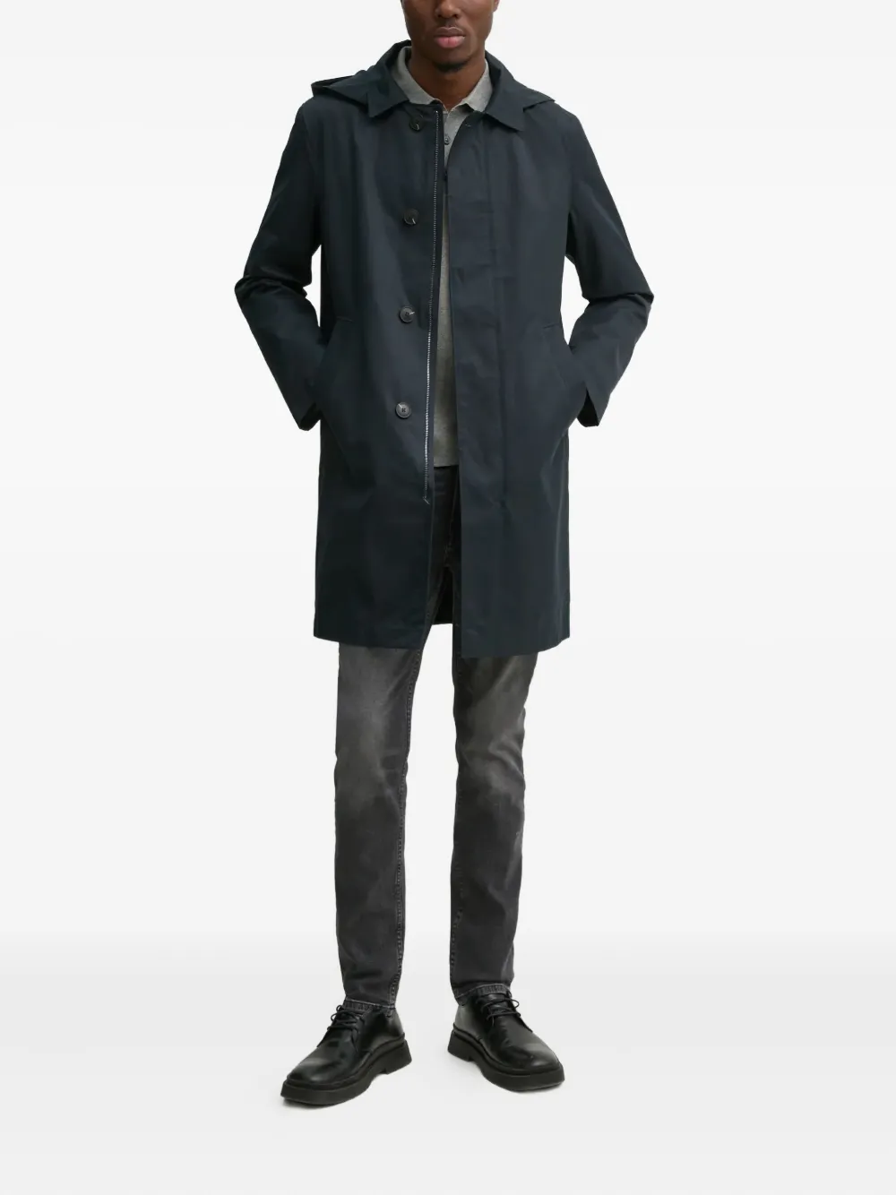Marc O'Polo Stretch-katoenen jeans - Grijs
