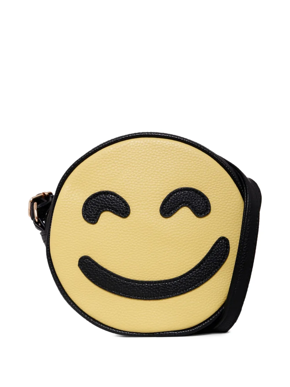 Molo Feelings crossbodytas met smiley-print Geel