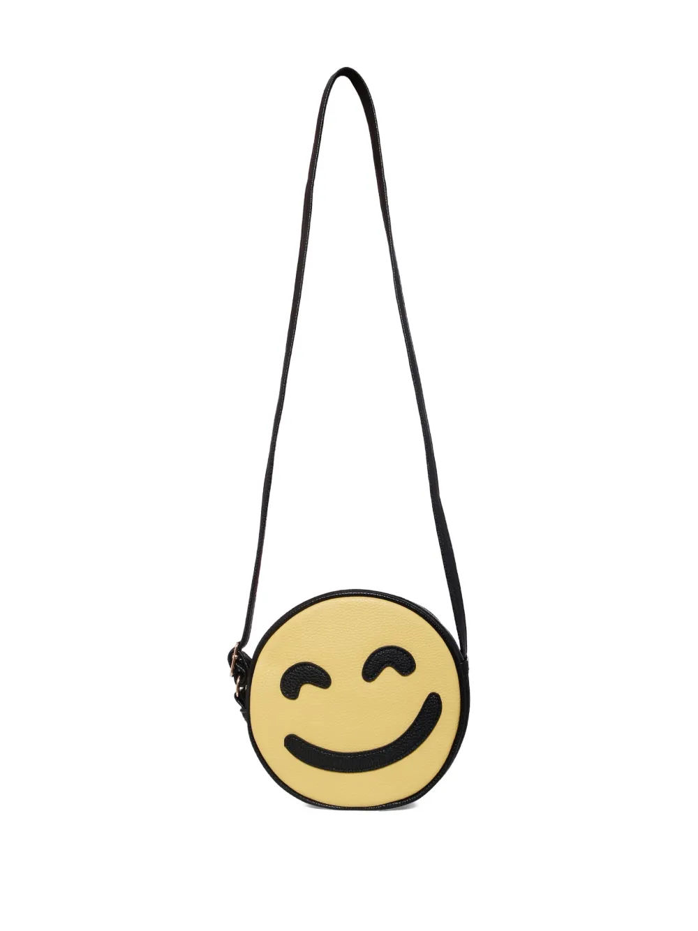 Molo Feelings crossbodytas met smiley-print Geel