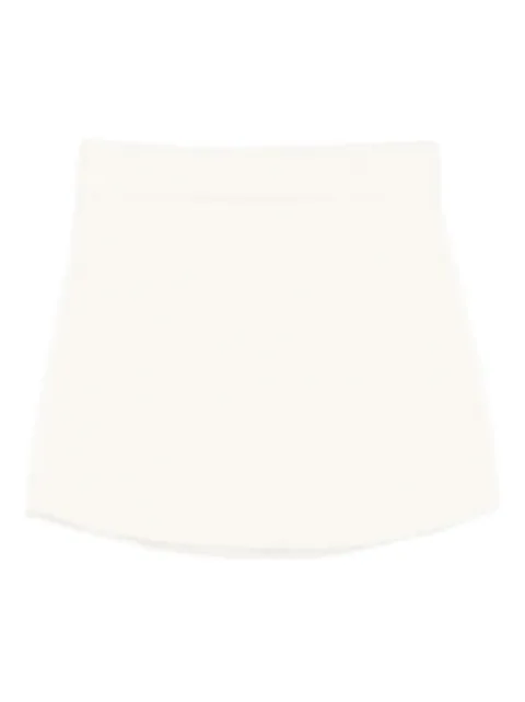 Soft Goat Alpaca mini skirt