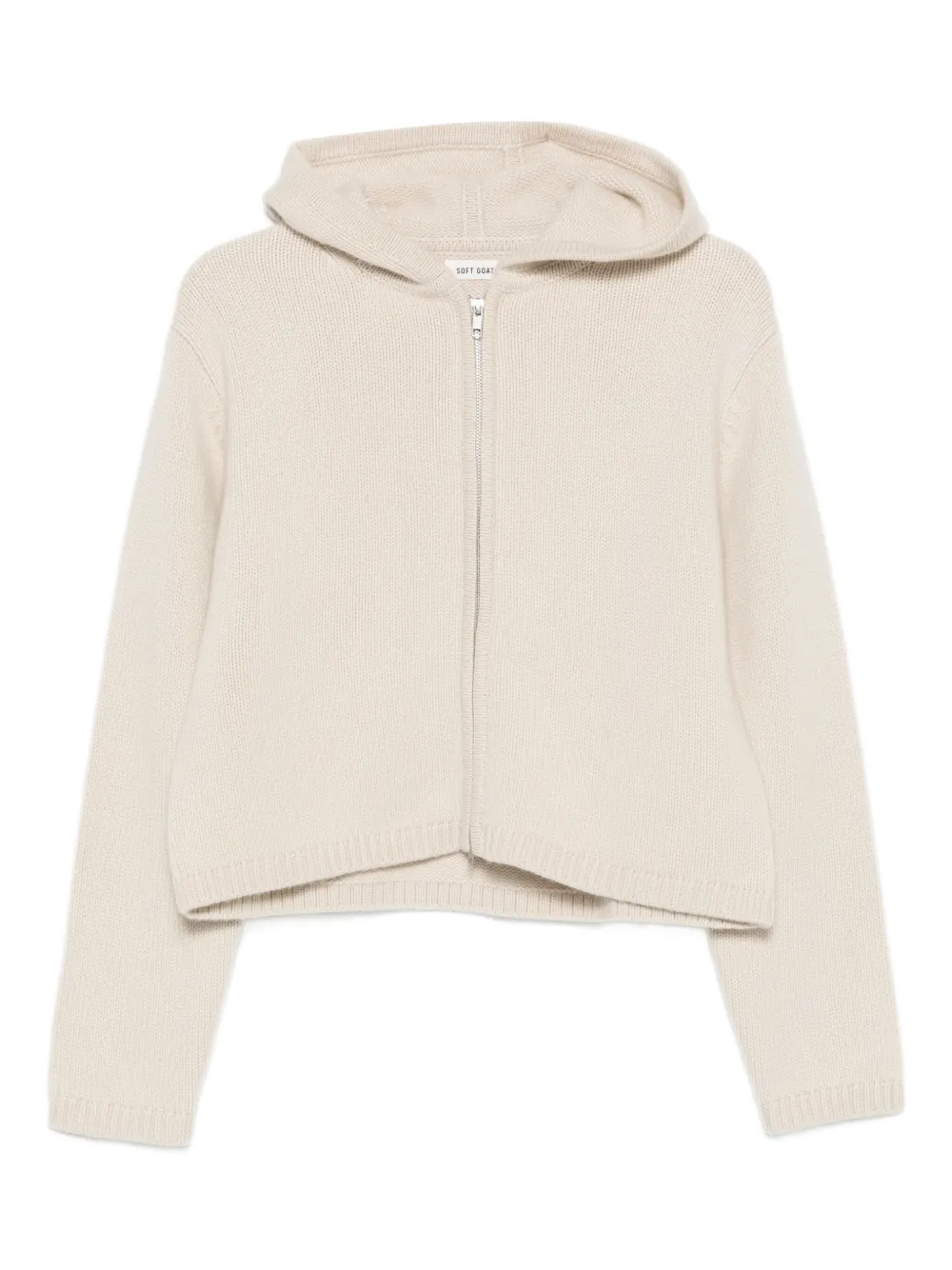 Soft Goat Chunky hoodie chalk | Neutrals | Image 1
