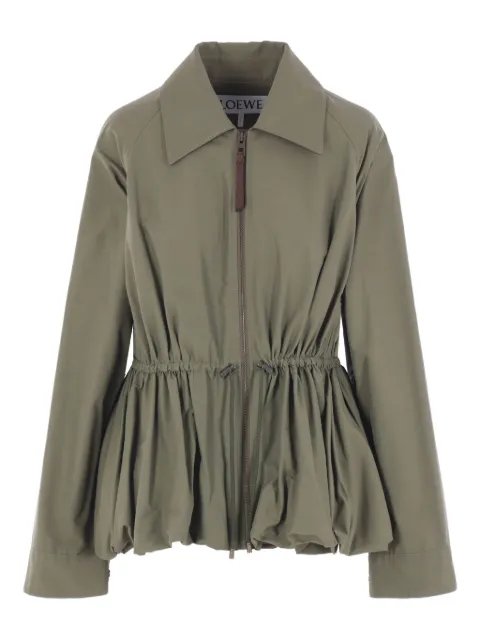 LOEWE drawstring-waist gathered jacket