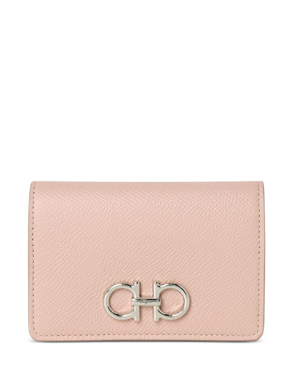 Ferragamo Gancini leather wallet | Pink | Image 1