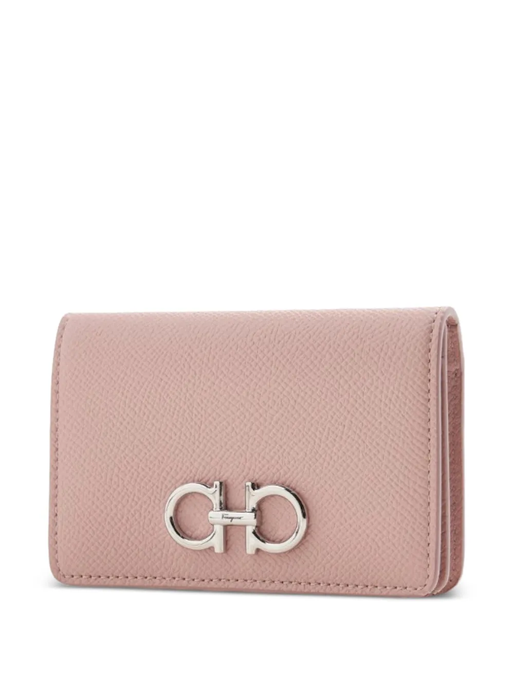Ferragamo Leren portemonnee Roze