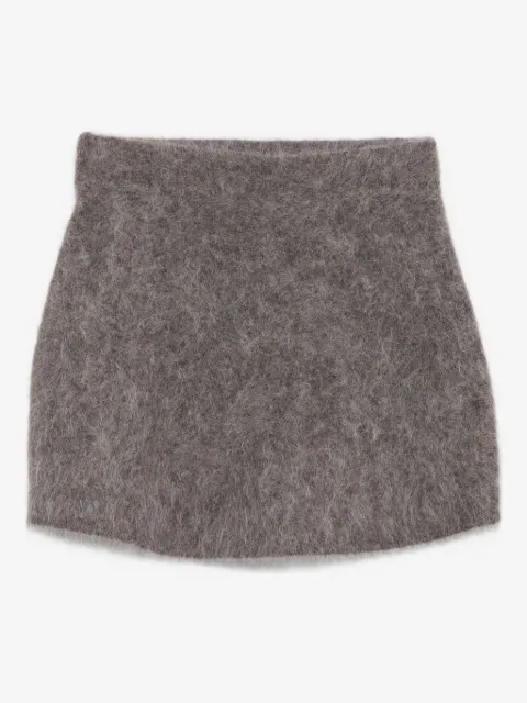 Soft Goat falda midi con diseño entretejido