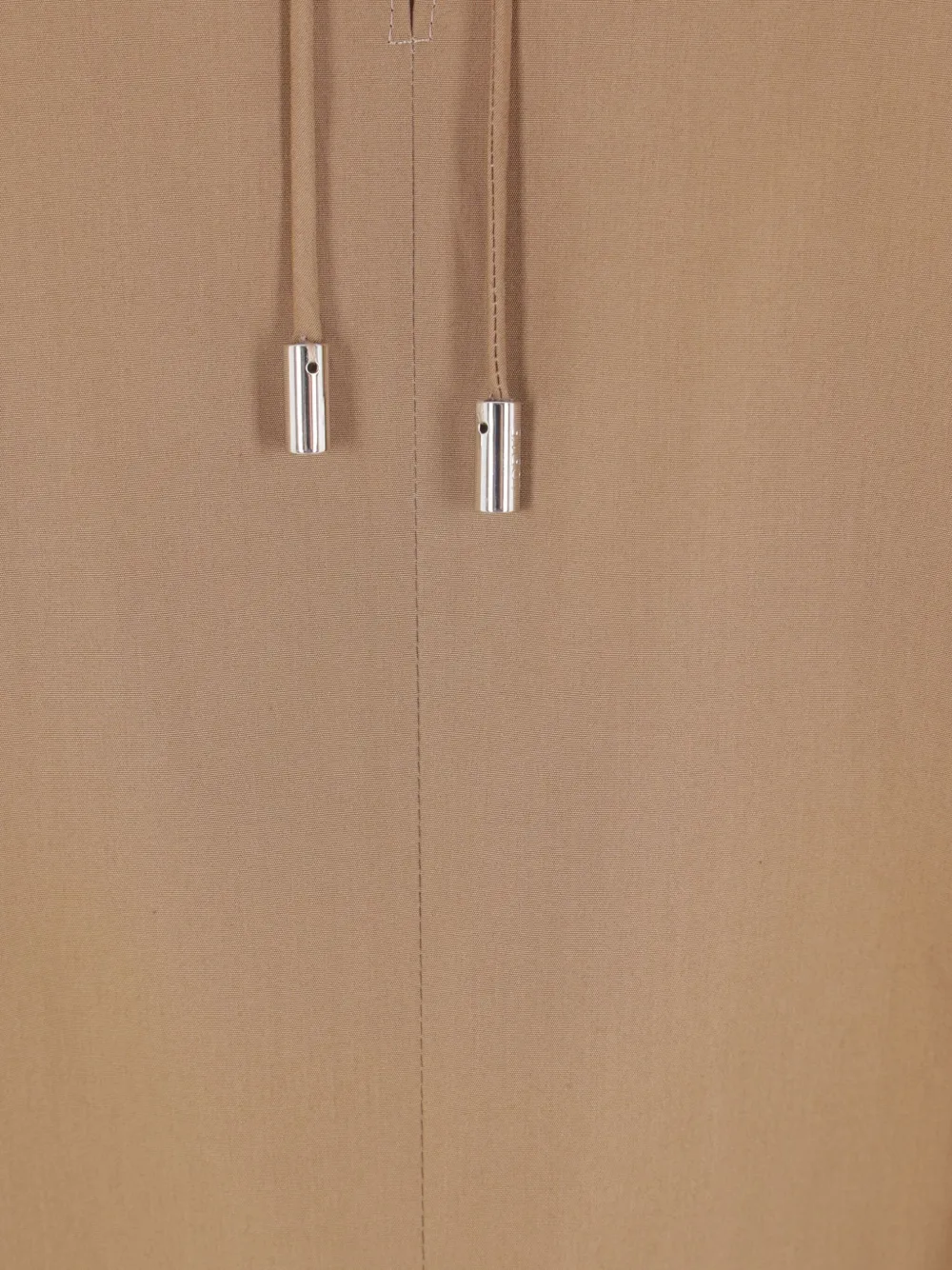 LOEWE tie-detail sleeveless day dress Beige
