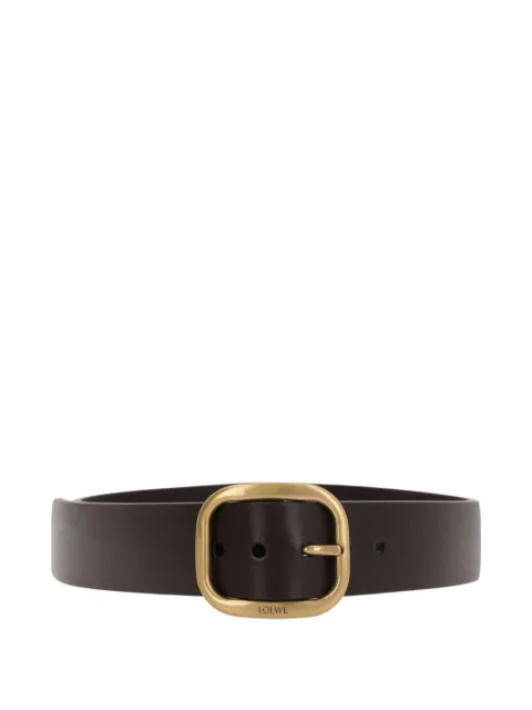 LOEWE buckled leather belt