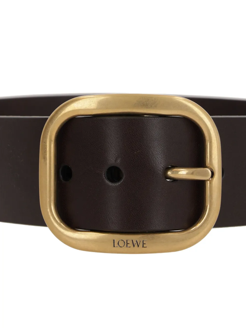 LOEWE Leren gespriem Bruin