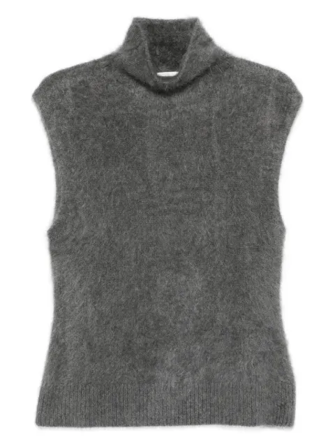 Soft Goat turtleneck vest