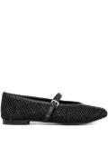 Marc O'Polo mesh buckled ballet flats - Black