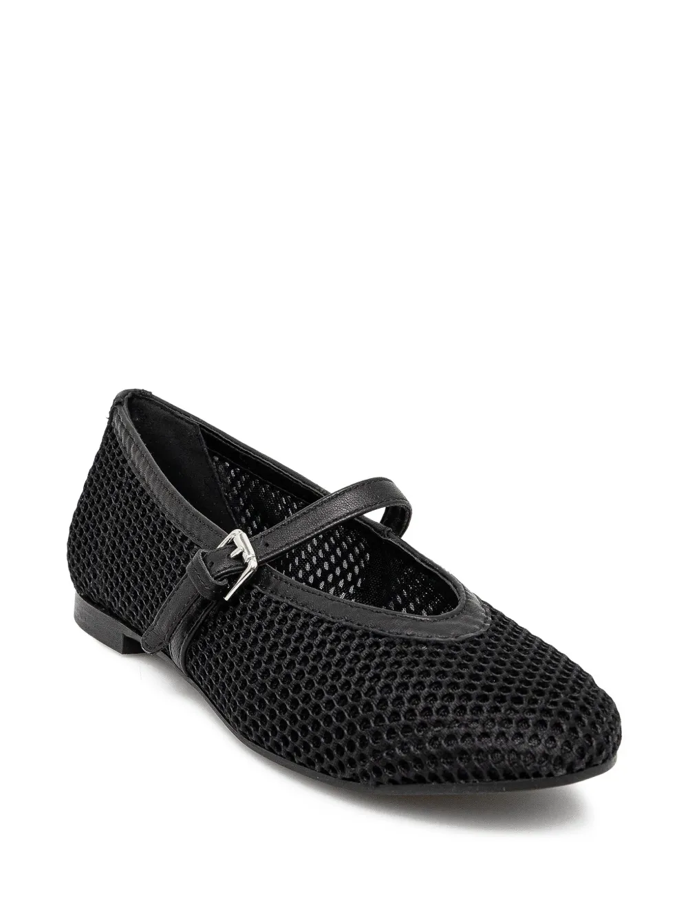 Marc O'Polo mesh buckled ballet flats | Image 2