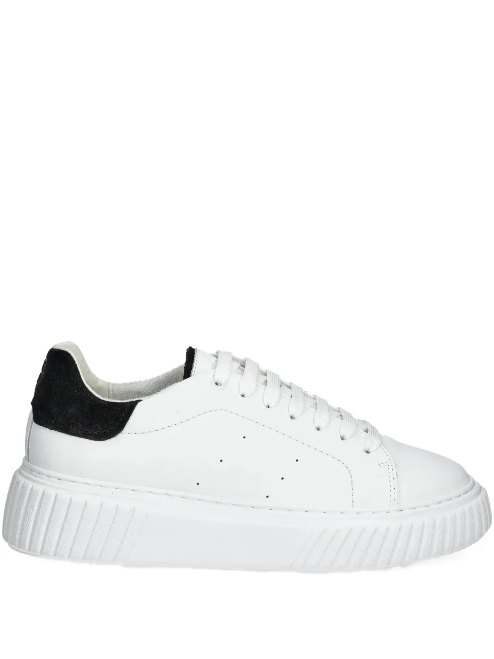 Marc O'polo Platform Leather Trainers In White