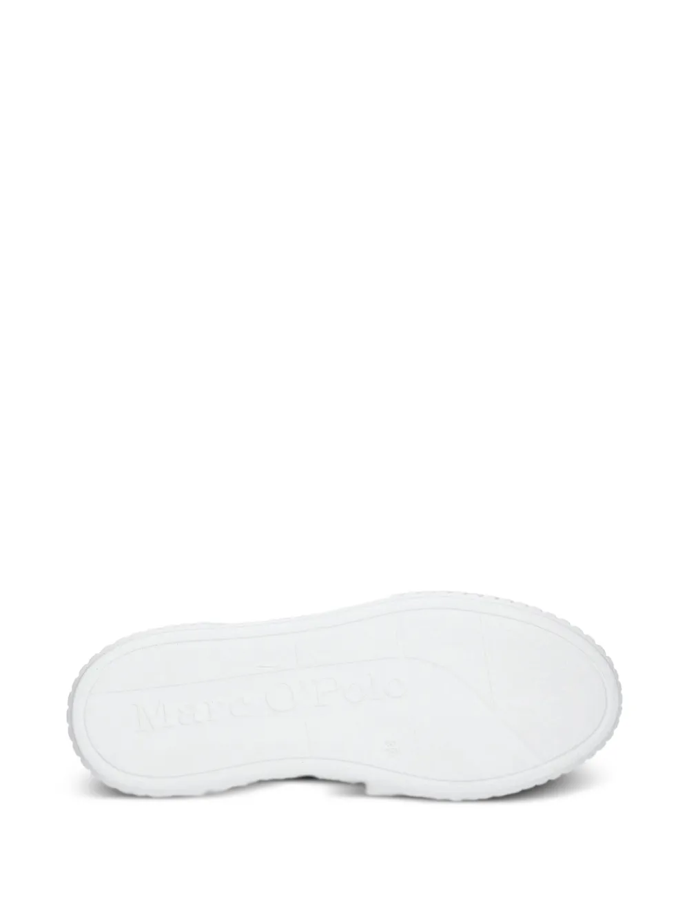 Marc O'Polo platform leather trainers Wit