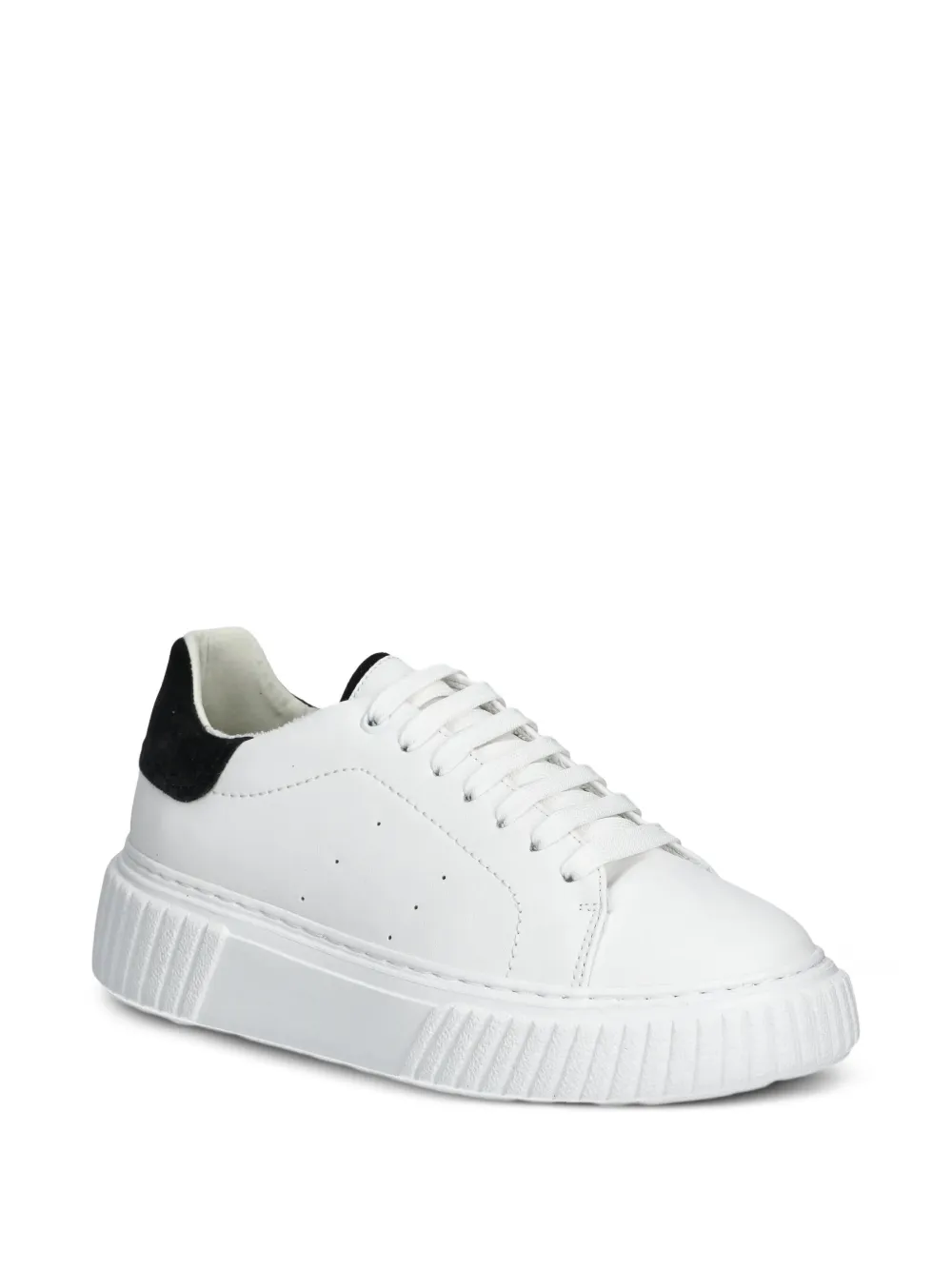Marc O'Polo platform leather trainers Wit