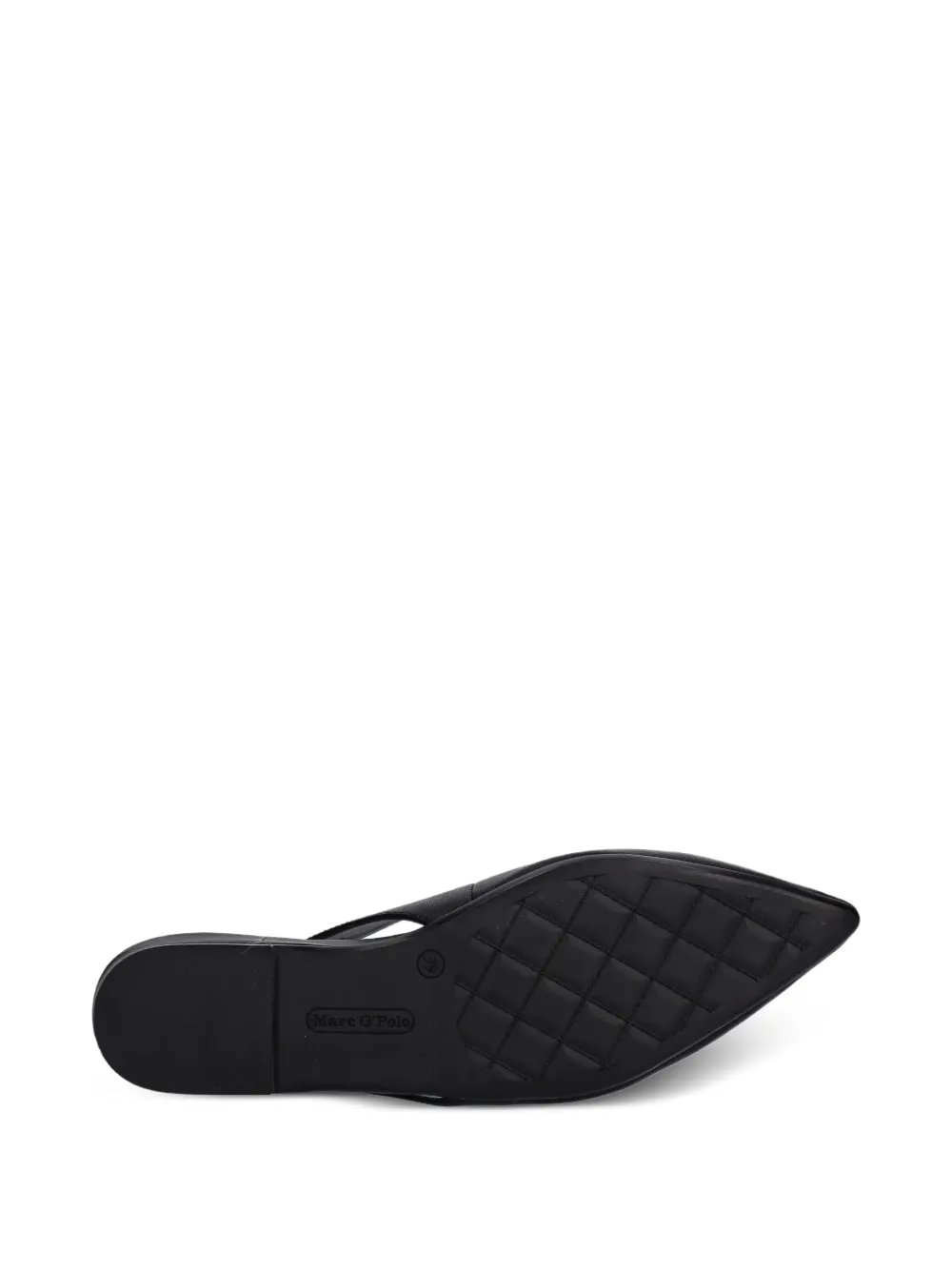 Marc O'Polo slingback pointed-toe ballet flats Black