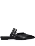 Marc O'Polo buckle pointed-toe mules - Black