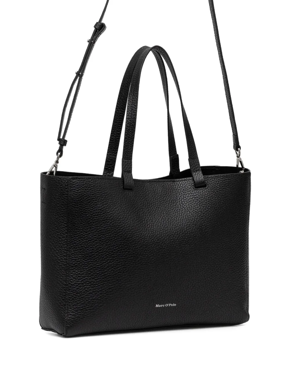 Marc O'Polo medium logo-print tote bag Zwart