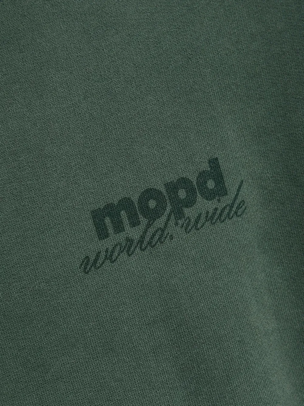 Marc O'Polo Hoodie met logoprint Groen