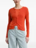 Marc O'Polo button-front cardigan - Orange