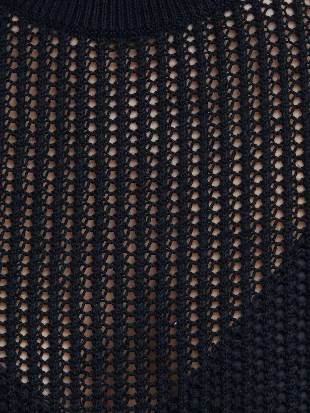 Marc O'polo Open-knit Sweater In Black