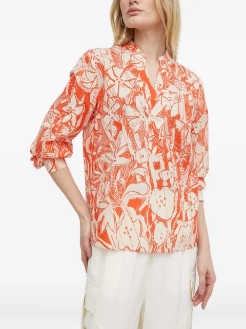 Marc O'Polo floral-print V-neck blouse