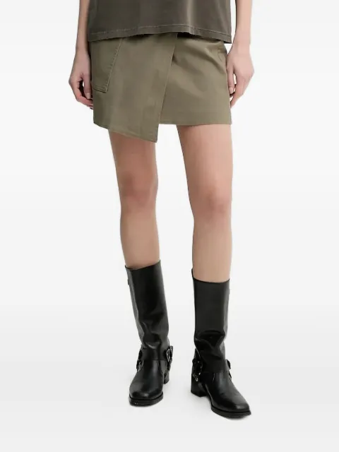 Marc O'Polo wrap-effect buckle mini skirt