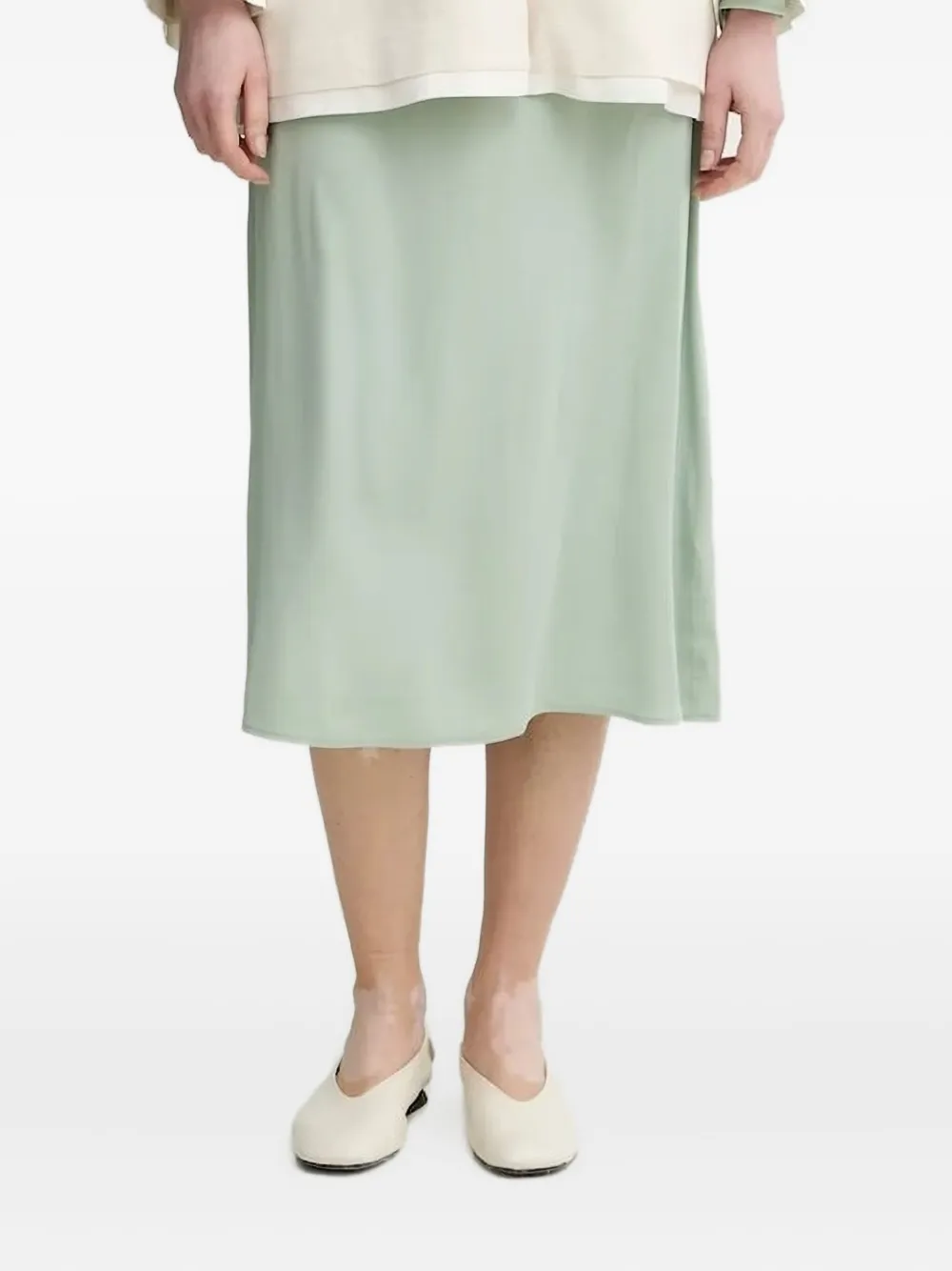Marc O'polo A-line Midi Skirt In Green