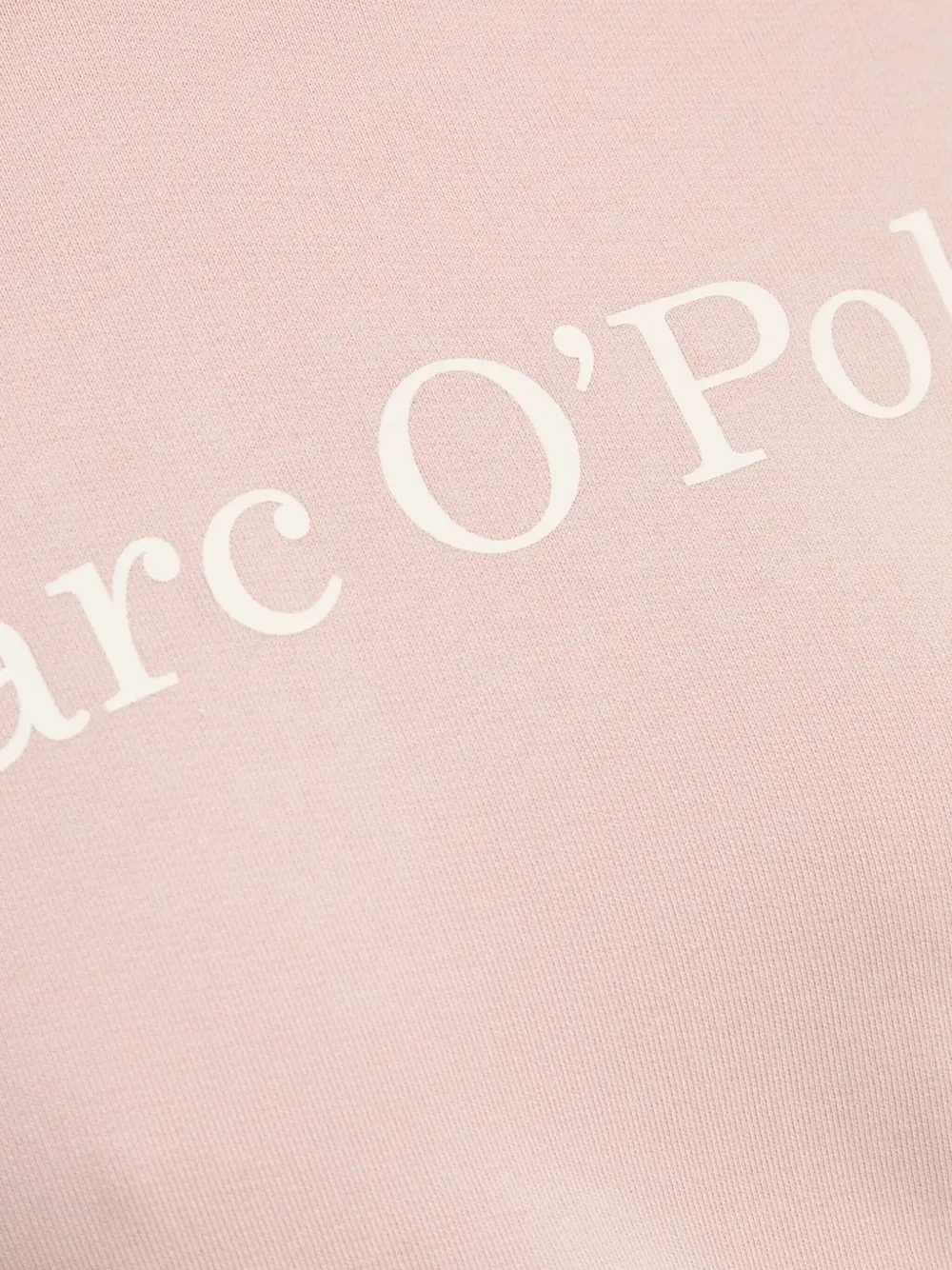 Marc O'Polo Hoodie met logoprint Roze