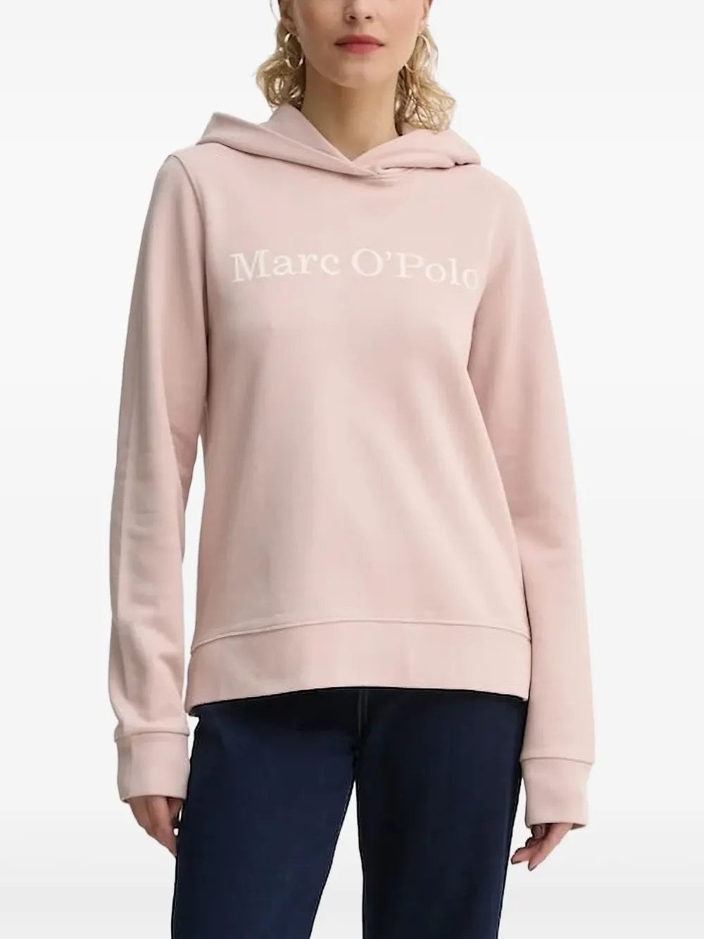 Marc O'Polo logo-print hoodie - ピンク Marc O'Polo logo-print hoodie - ピンク
