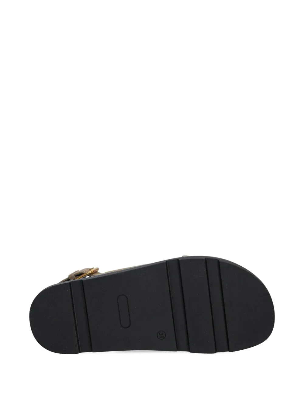Marc O'Polo Slingback sandalen met gekruiste bandjes Grijs