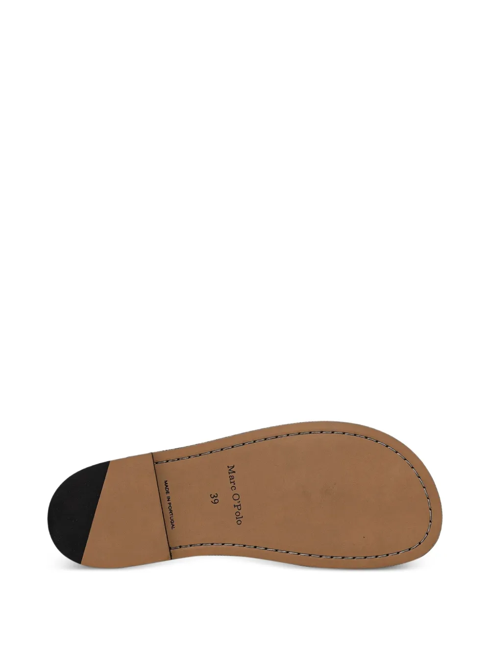 Marc O'Polo ankle-strap leather sandals Brown