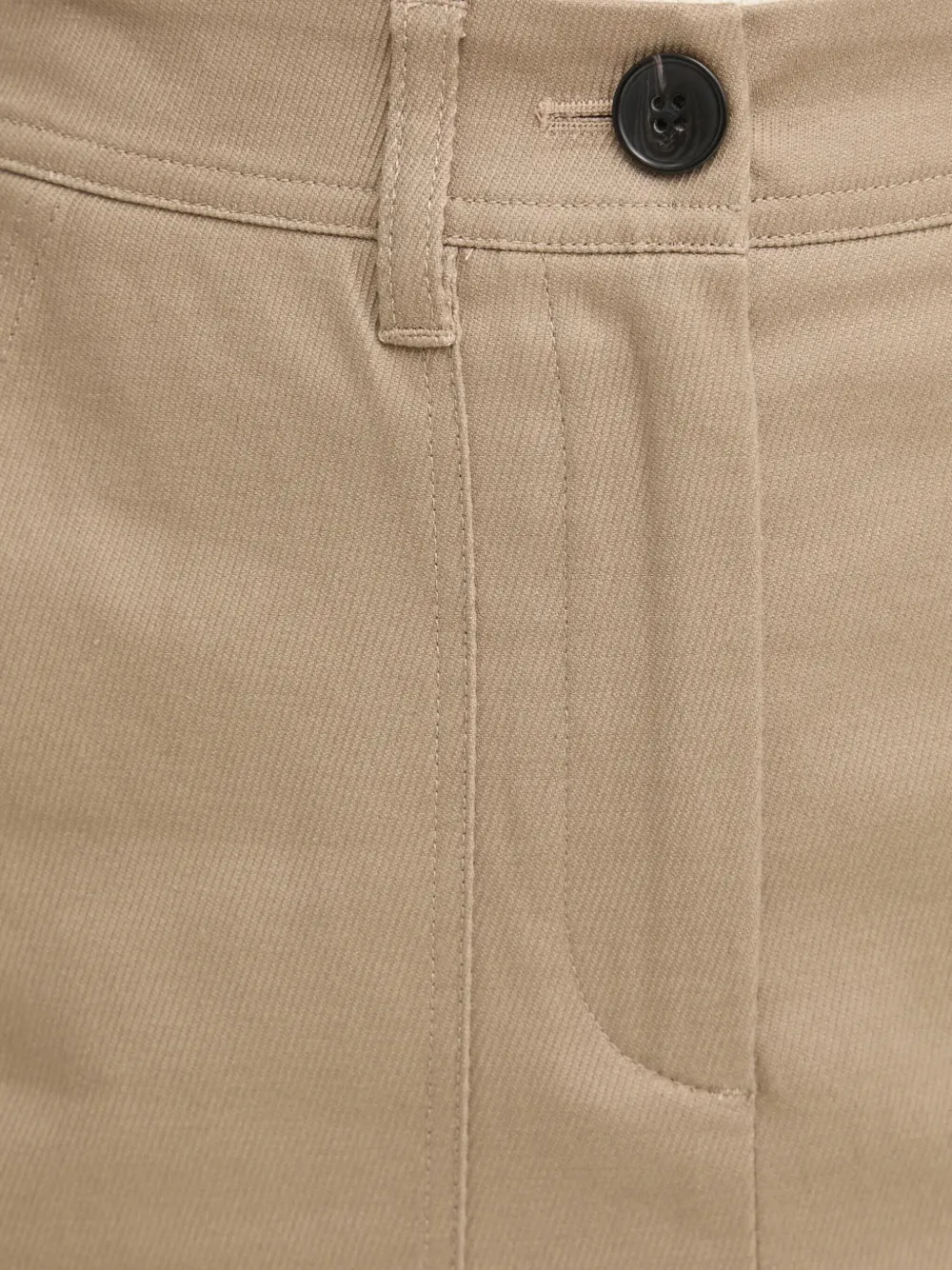 Marc O'Polo Rok met knoopsluiting Beige