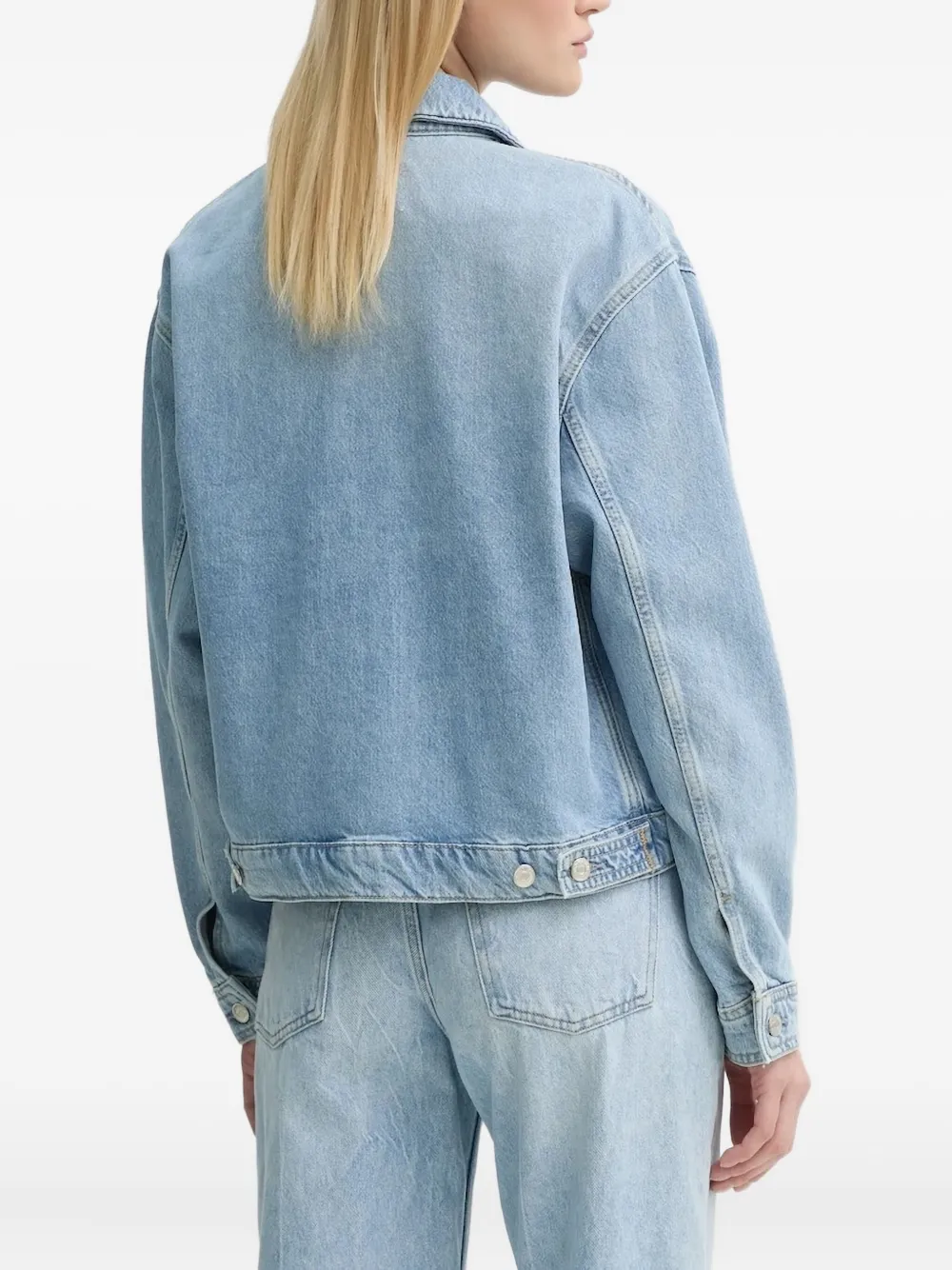 Marc O'polo Patch-pocket Denim Jacket In Blue