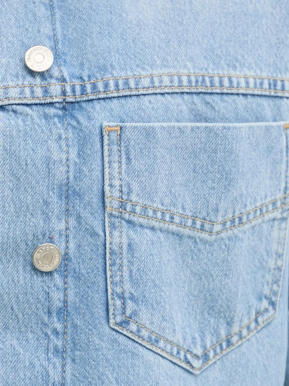 Marc O'polo Patch-pocket Denim Jacket In Blue