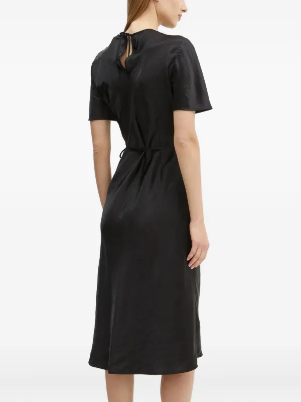 short sleeve satin wrap sheath midi dress Amazon.com: Sexyshine Women's Wrap V Neck Short Sleeve Satin Midi Dress Split Hem Ruched Pleated Formal Evening Party Dresses(31103BL,S) Black : Clothing, Shoes & Jewelry