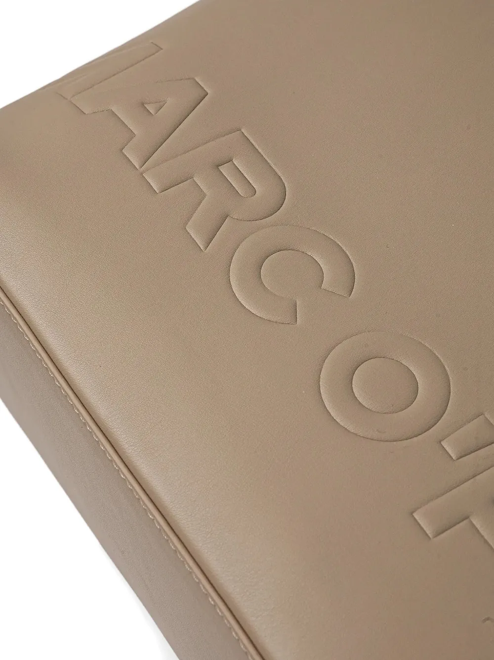 Marc O'Polo logo-embossed top-handle tote bag Groen