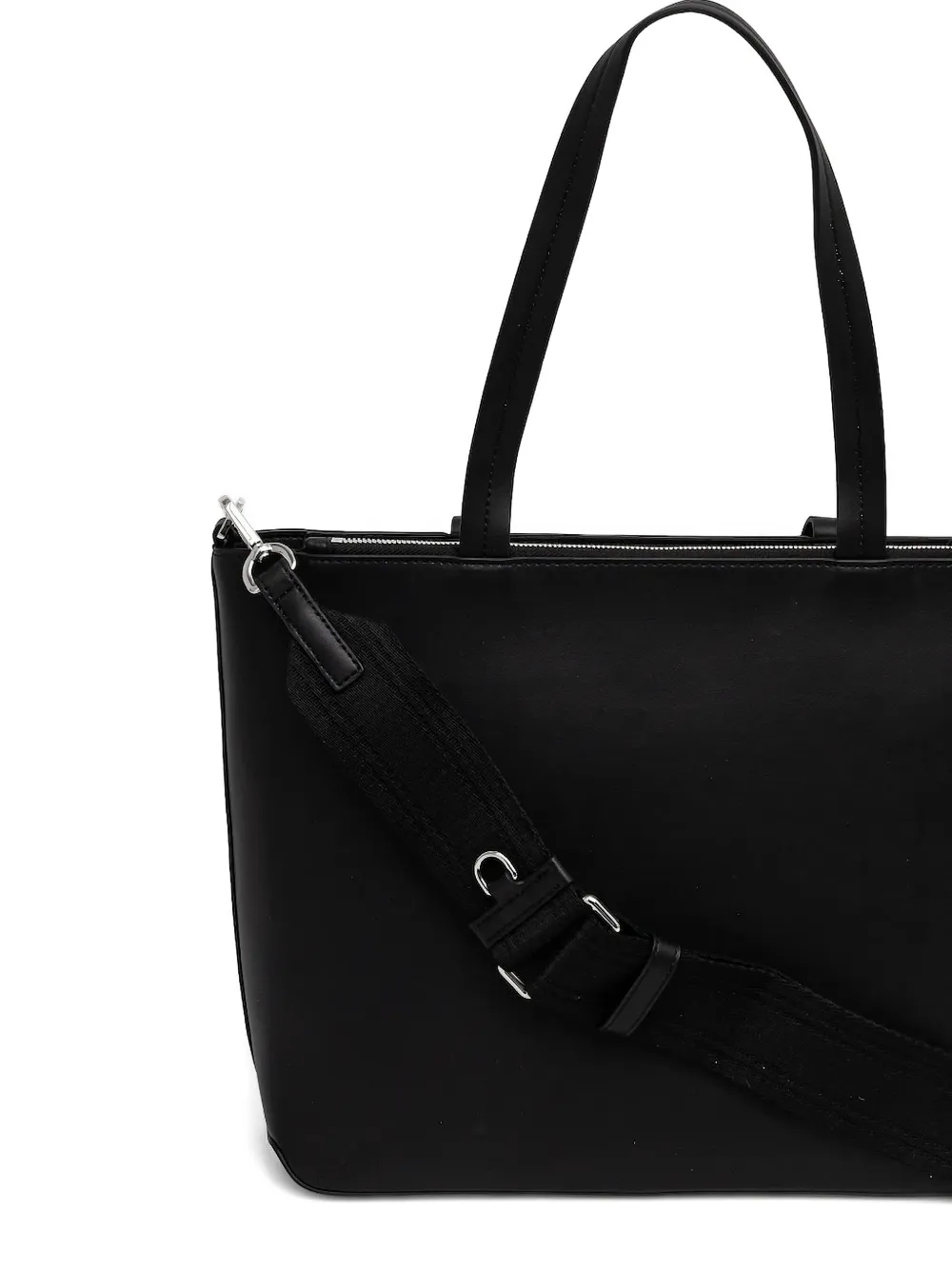 Marc O'Polo logo-embossed tote bag Zwart