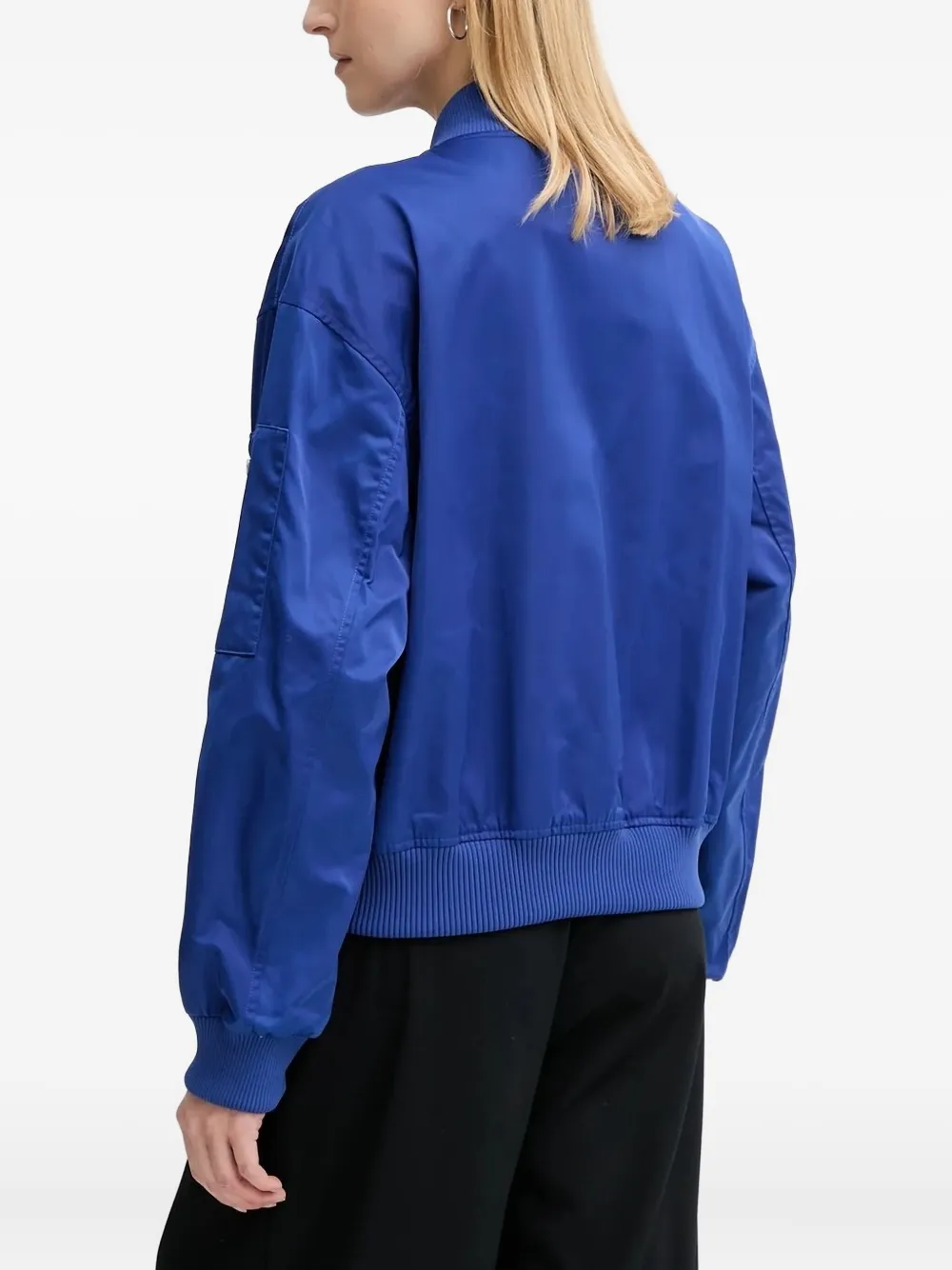 Marc O'Polo Bomberjack met rits Blauw
