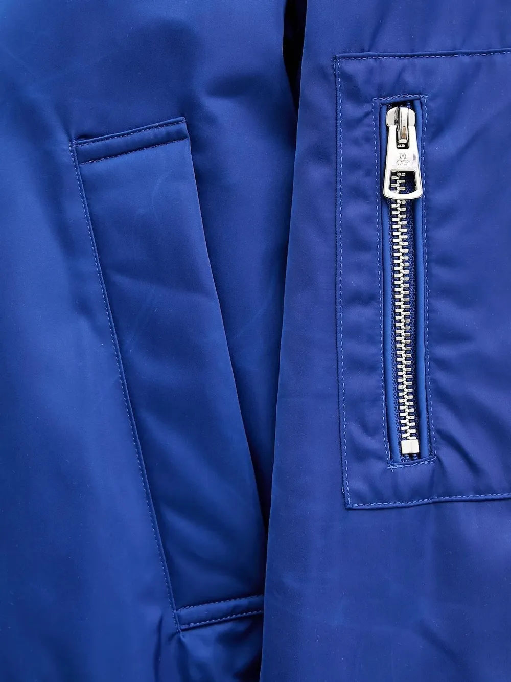Marc O'Polo Bomberjack met rits Blauw