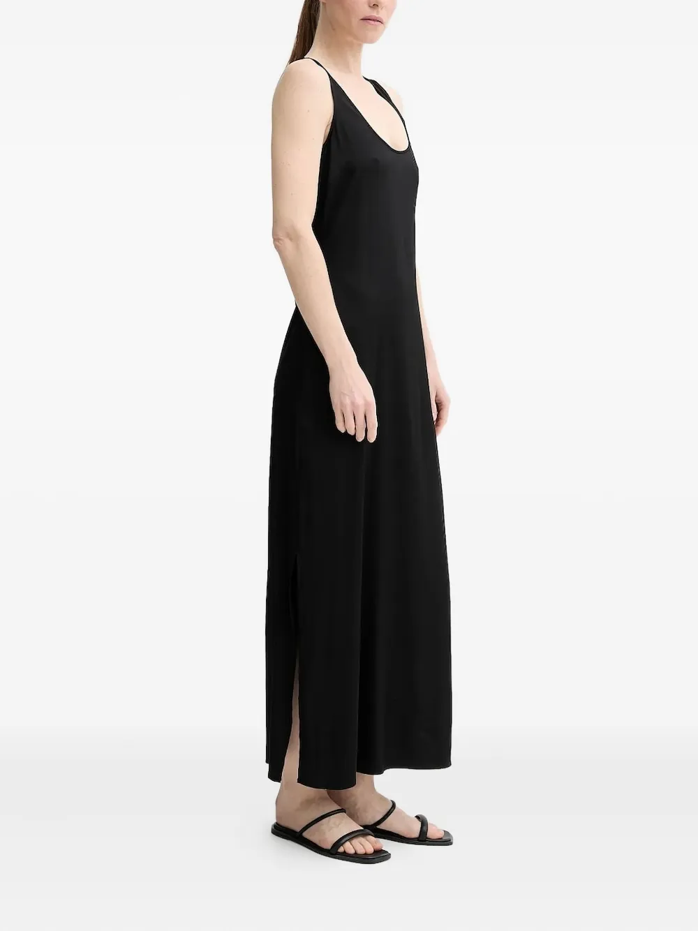 Marc O'Polo sleeveless midi dress Zwart
