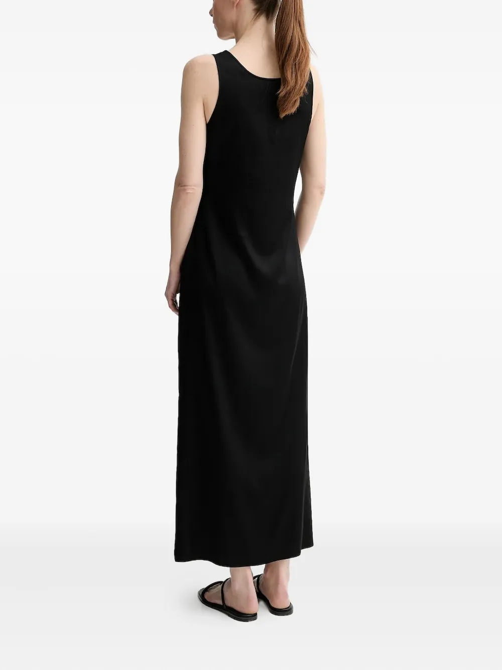Marc O'Polo sleeveless midi dress Zwart