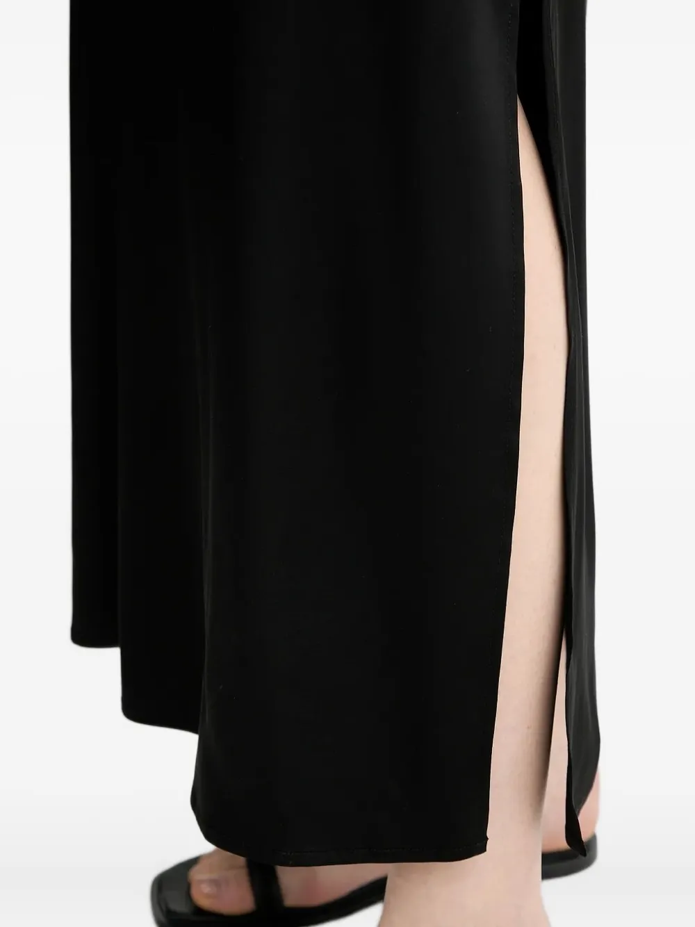 Marc O'Polo sleeveless midi dress Zwart