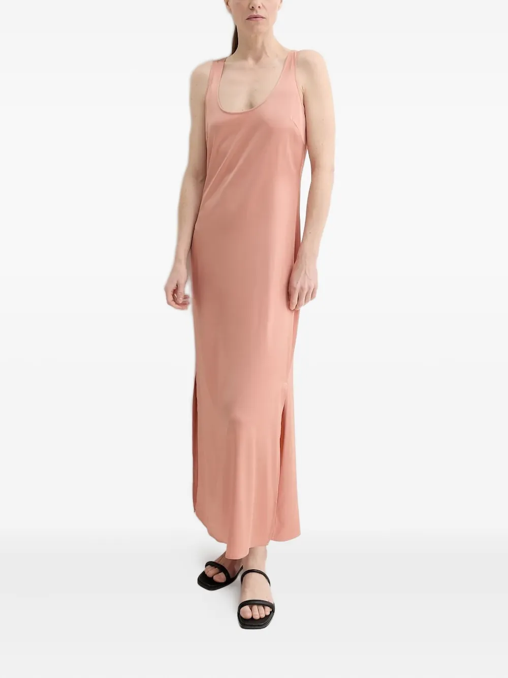 Marc O'Polo side-split maxi dress Oranje