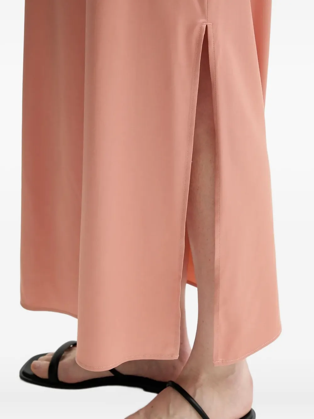 Marc O'Polo side-split maxi dress Oranje
