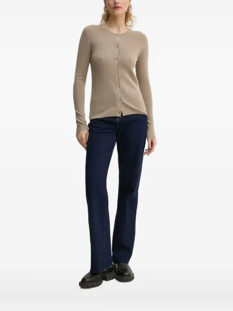 Marc O'Polo button-front ribbed cardigan