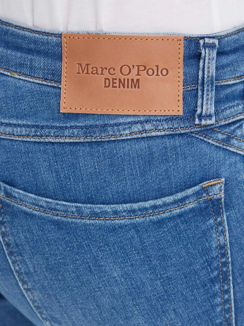 Marc O'Polo Jeans met vijf zakken Blauw