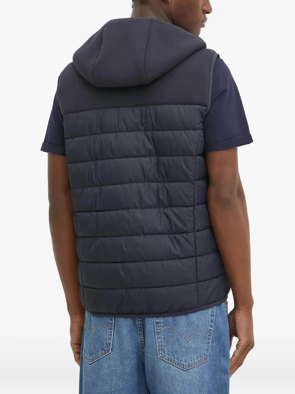 Marc O'Polo Bodywarmer met capuchon Blauw