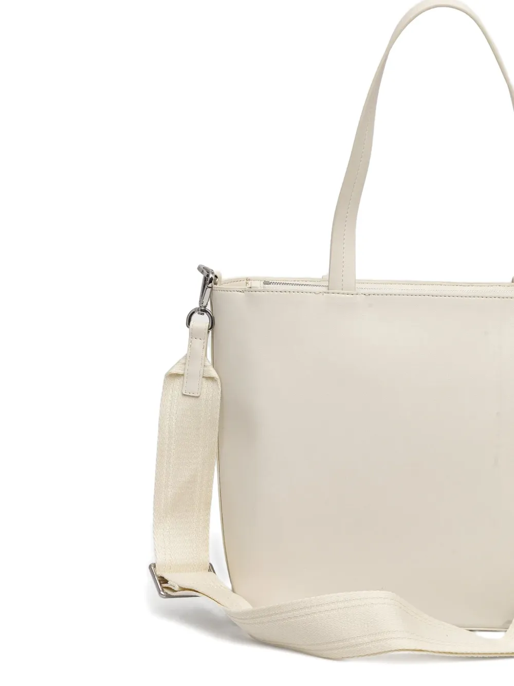 Marc O'Polo Shopper met logo-reliëf Wit