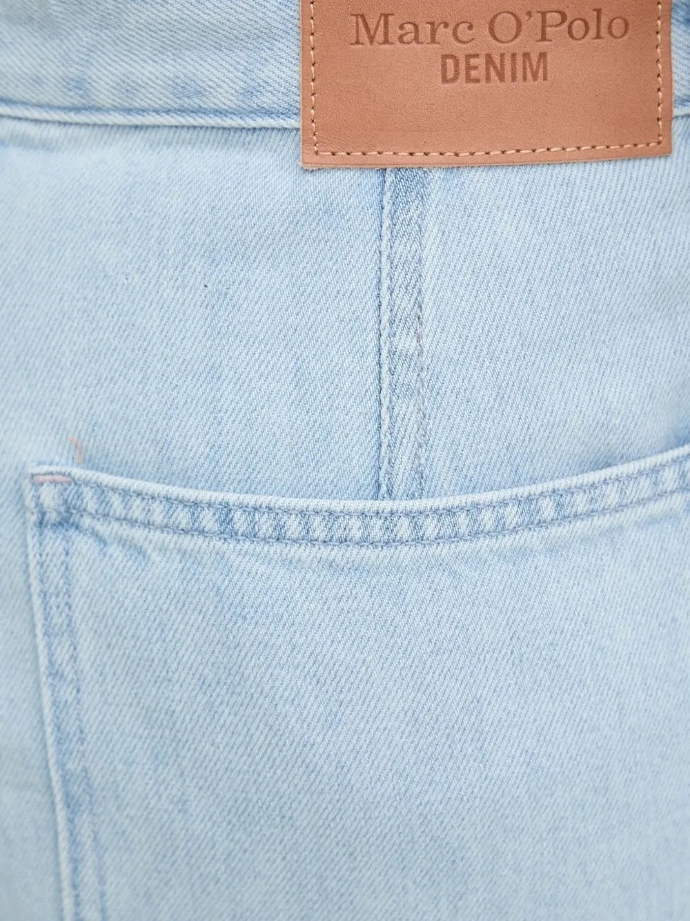 Marc O'Polo denim shorts Blauw