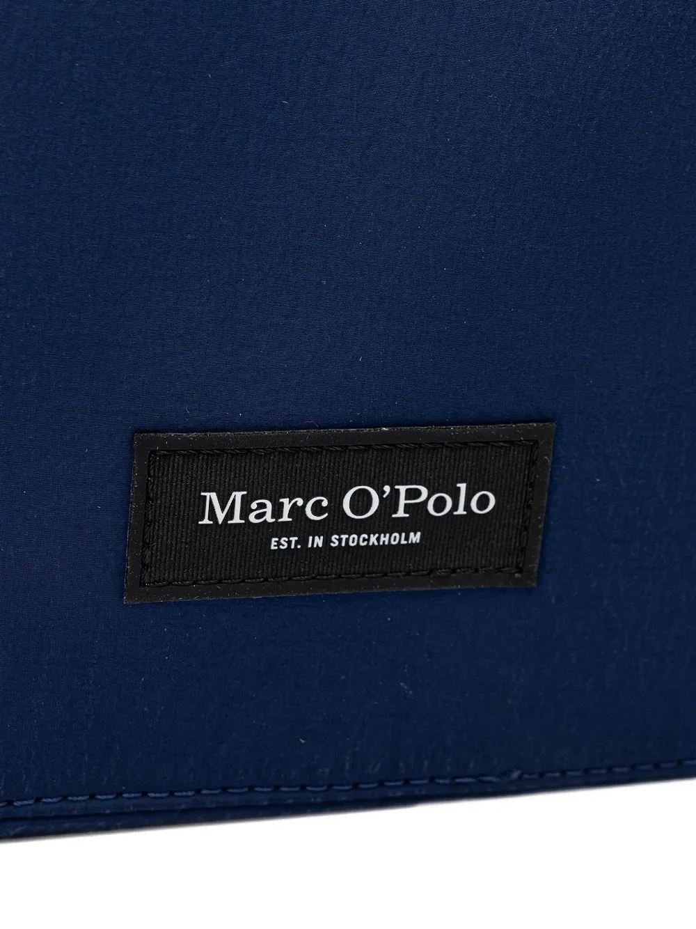Marc O'Polo medium logo-patch backpack Blauw